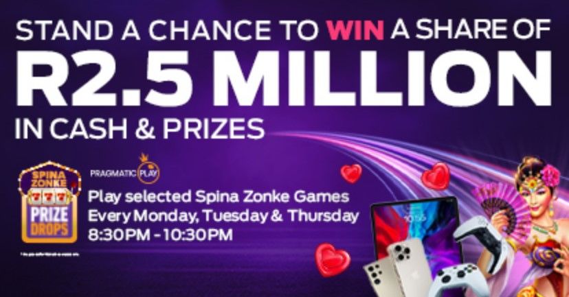 Spina Zonke Pragmatic Play Prize Drops Image