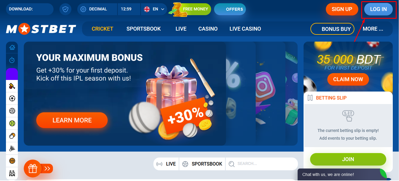 Access Mostbet Official Website