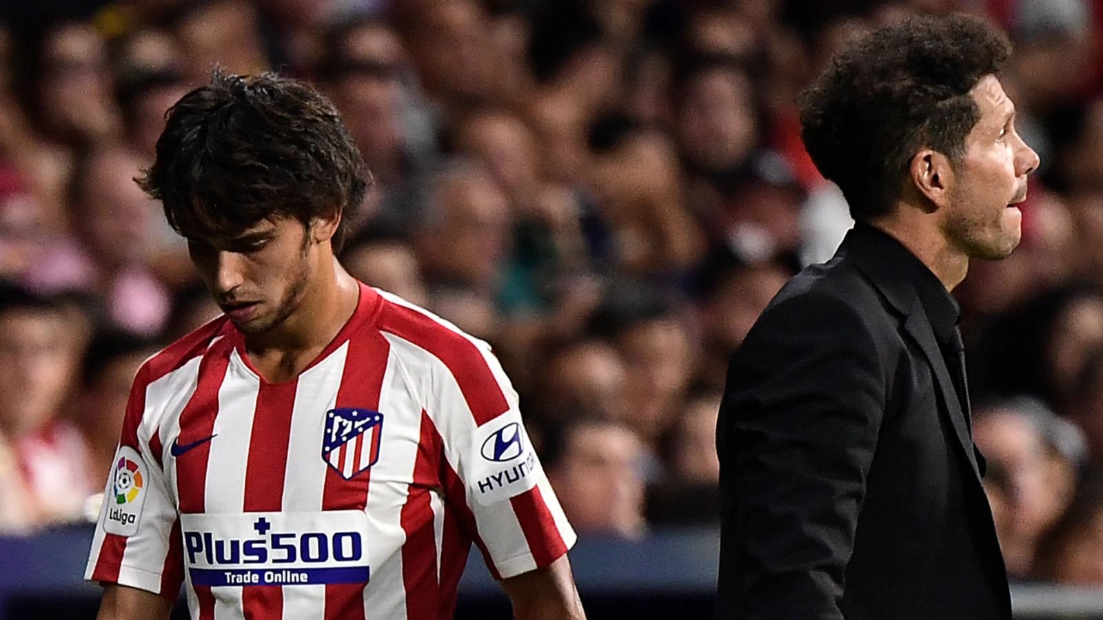 Simeone y Joao Félix