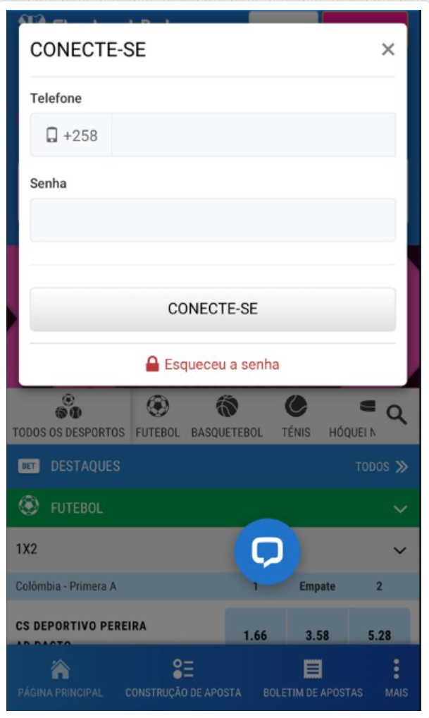 Elephant Bet app login dados de acesso