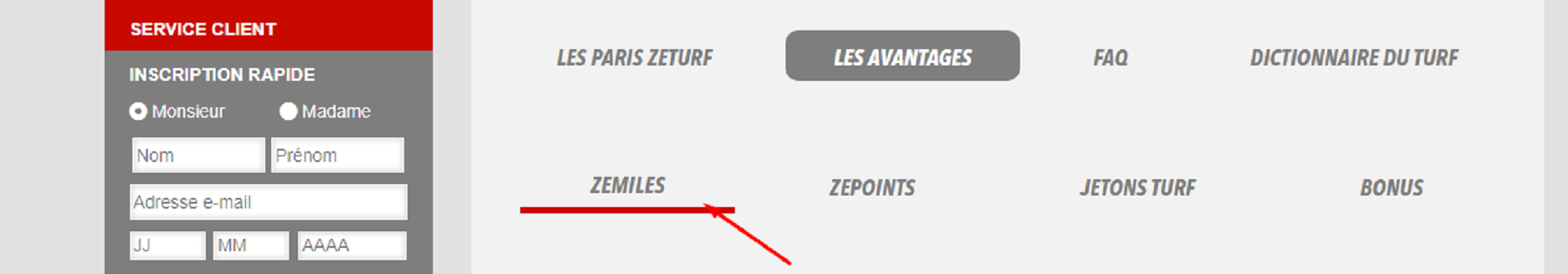 le programme de fidélité de ZEturf