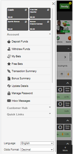  Betway Android app image