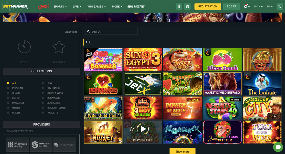 Betwinner Casino App