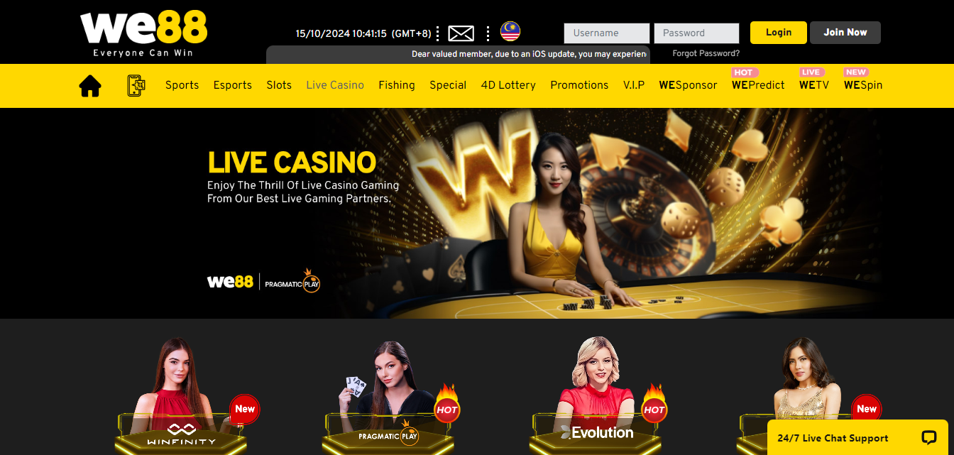 We88 Live Casino