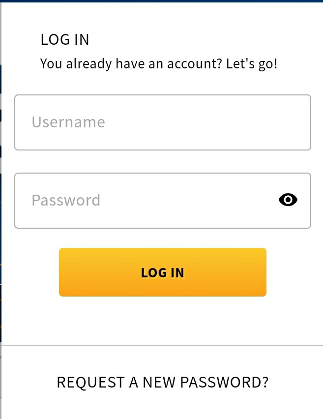 Login Landing Page