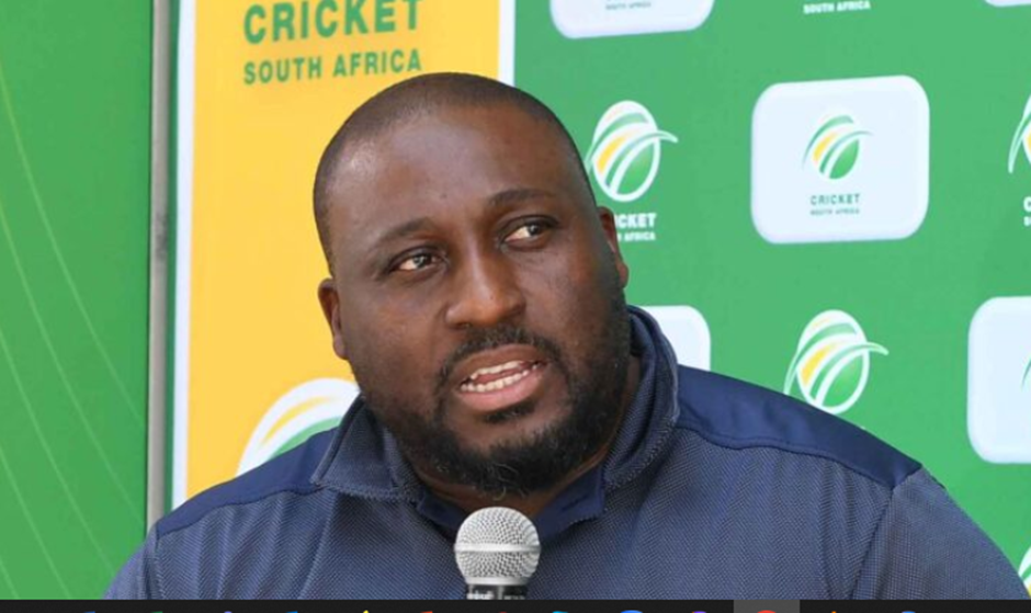 Newly appointed South Africa Womens’ Cricket coach Mandla Mashimbyi