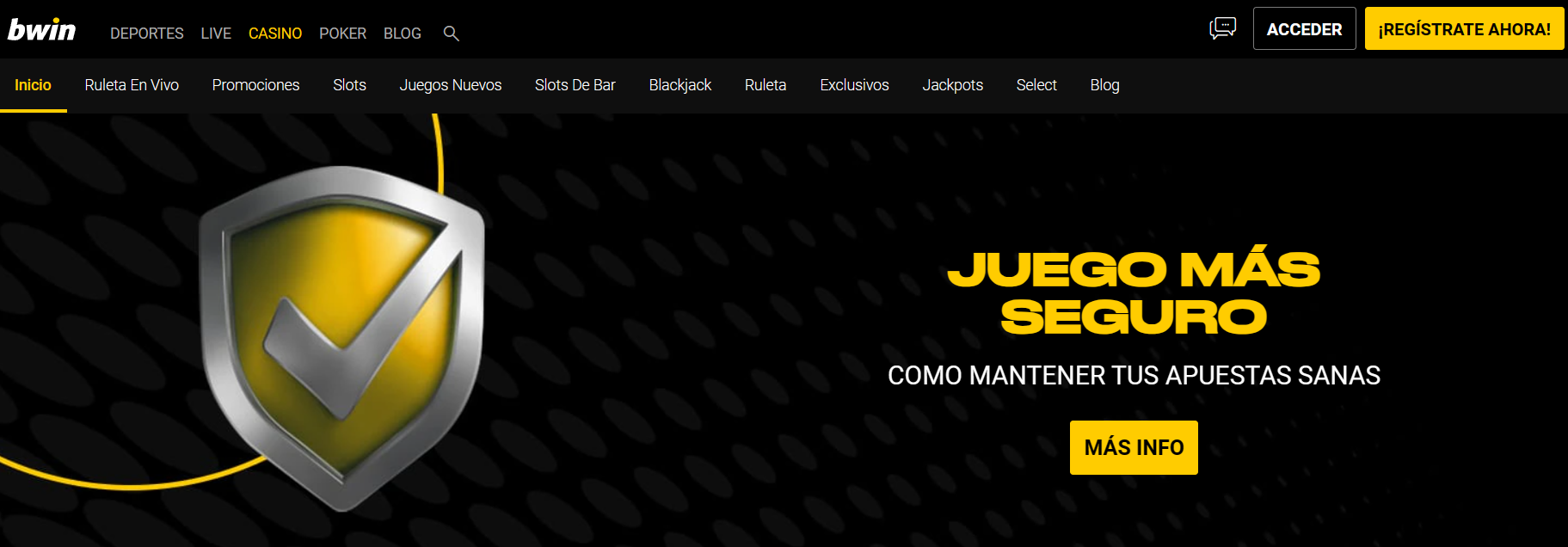 juego seguro de bwin
