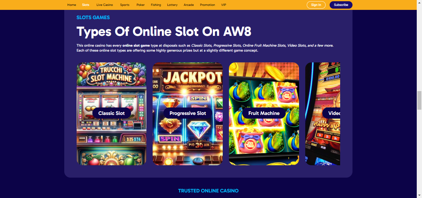 AW8 Online Slots